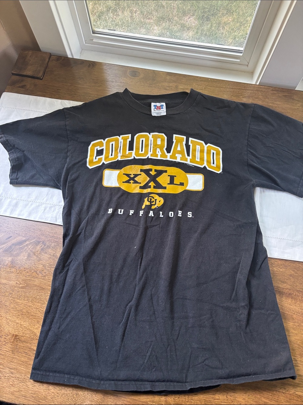 Vintage Trau & Loevner Black Colorado Buffalos T-shirt 1990’s